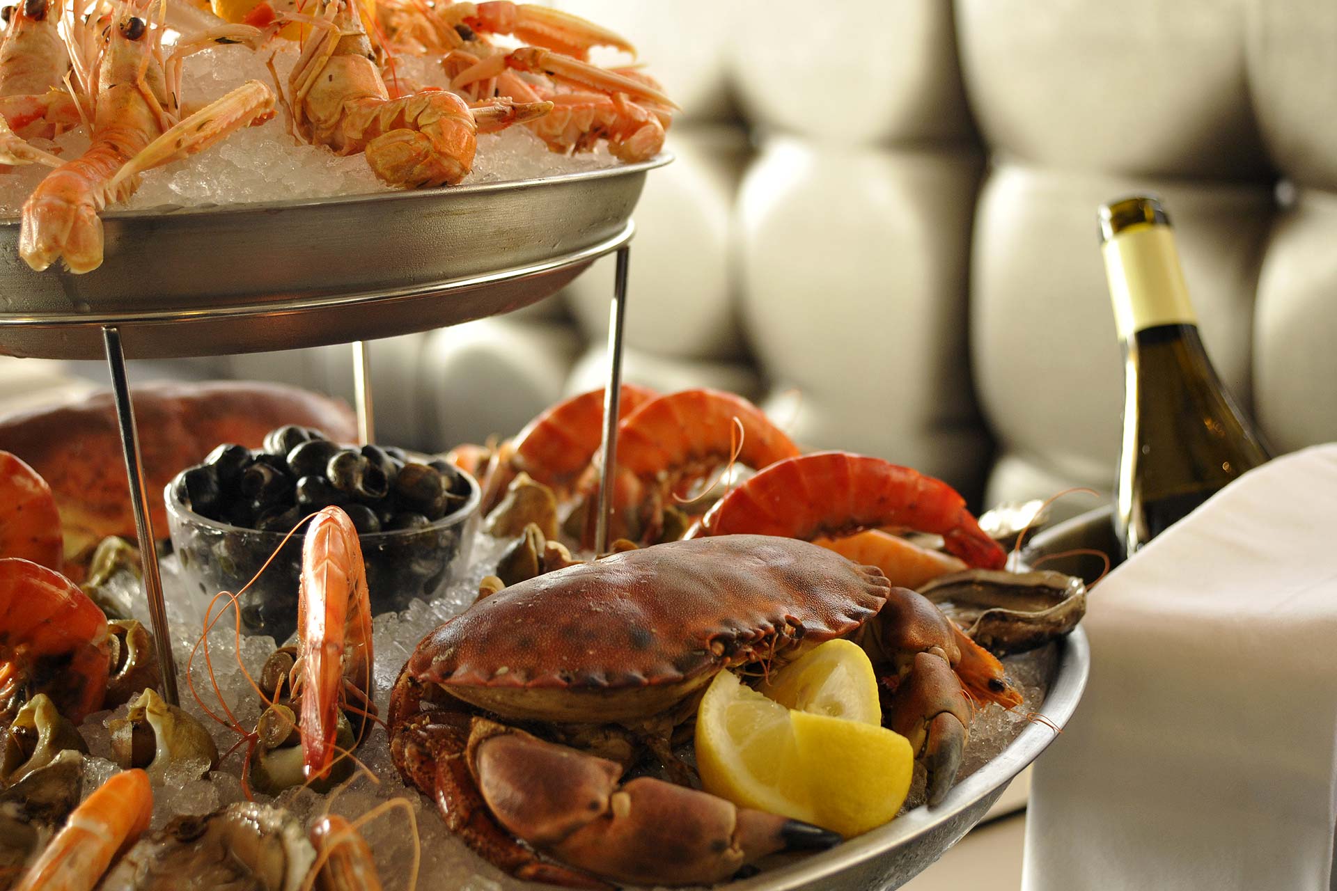 EN DIRECT DU MAREYEUR carte fruits de mer Restaurant Plage Hulot